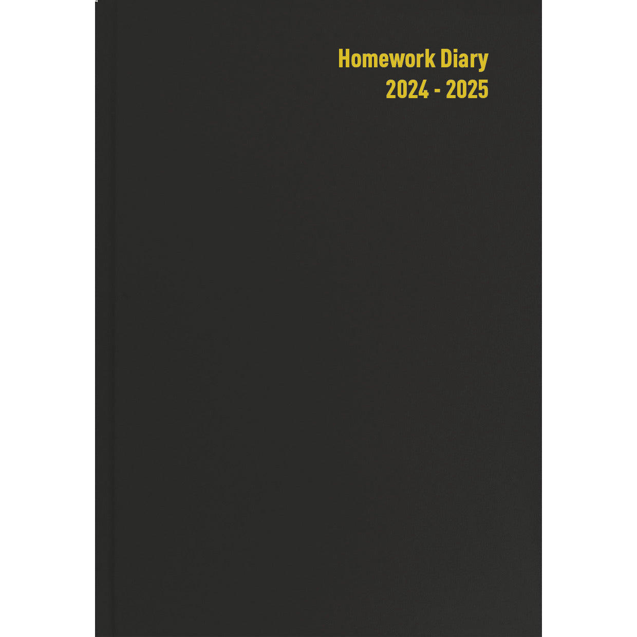 Academic A5 Homework Diary 2024/25 One Week To View