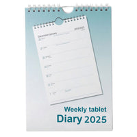 A5 Tablet Style Diary 2025 One Week To View