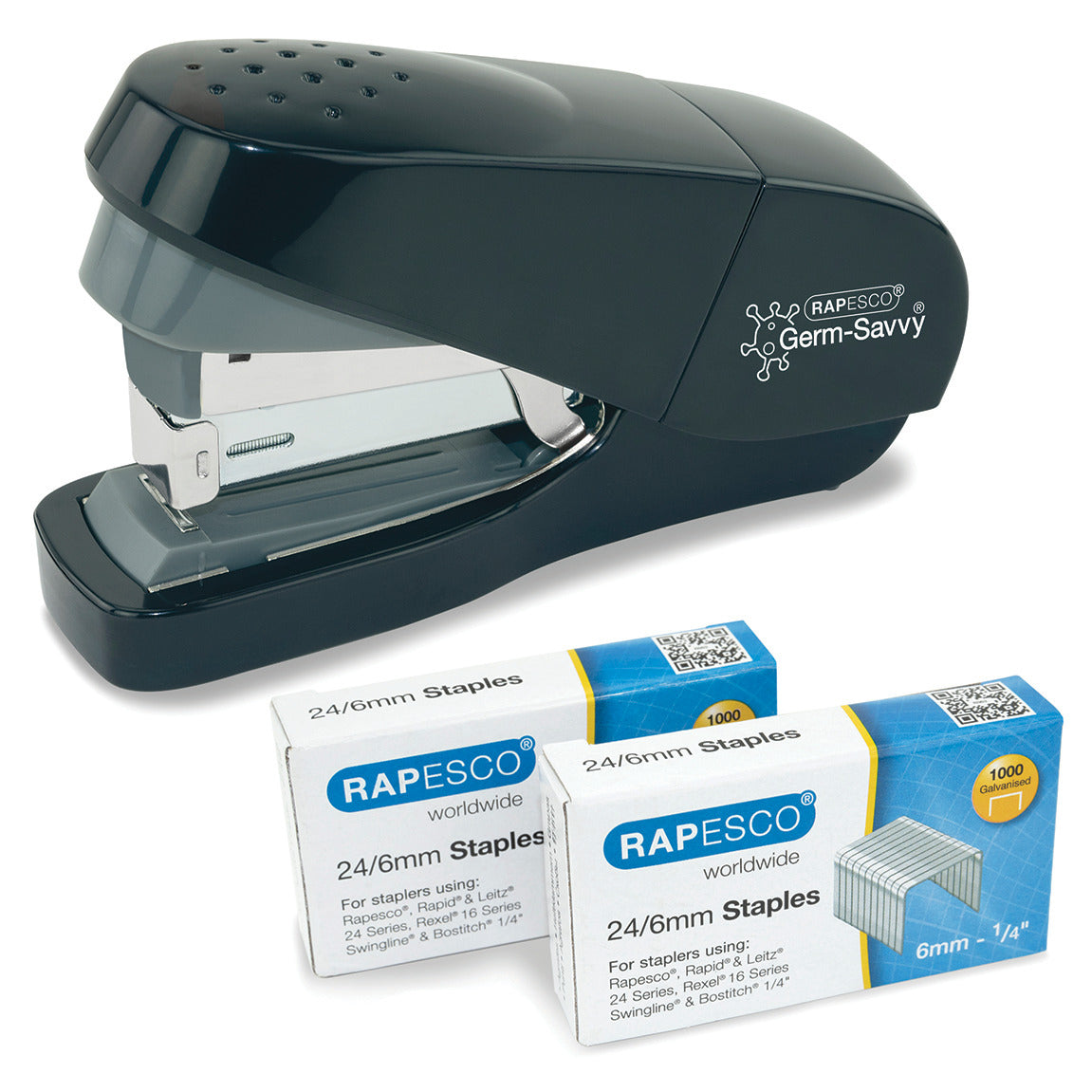 Rapesco® Flat Clinch Stapler