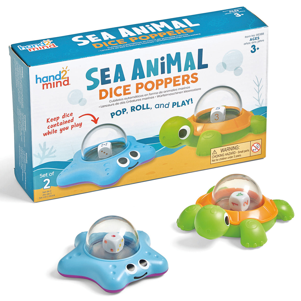 Learning Resources Sea Animal Dice Poppers