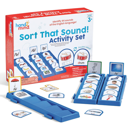 Learning Resources Sort that Sound! Activity Set