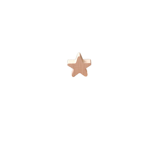 Natural Wooden Stars