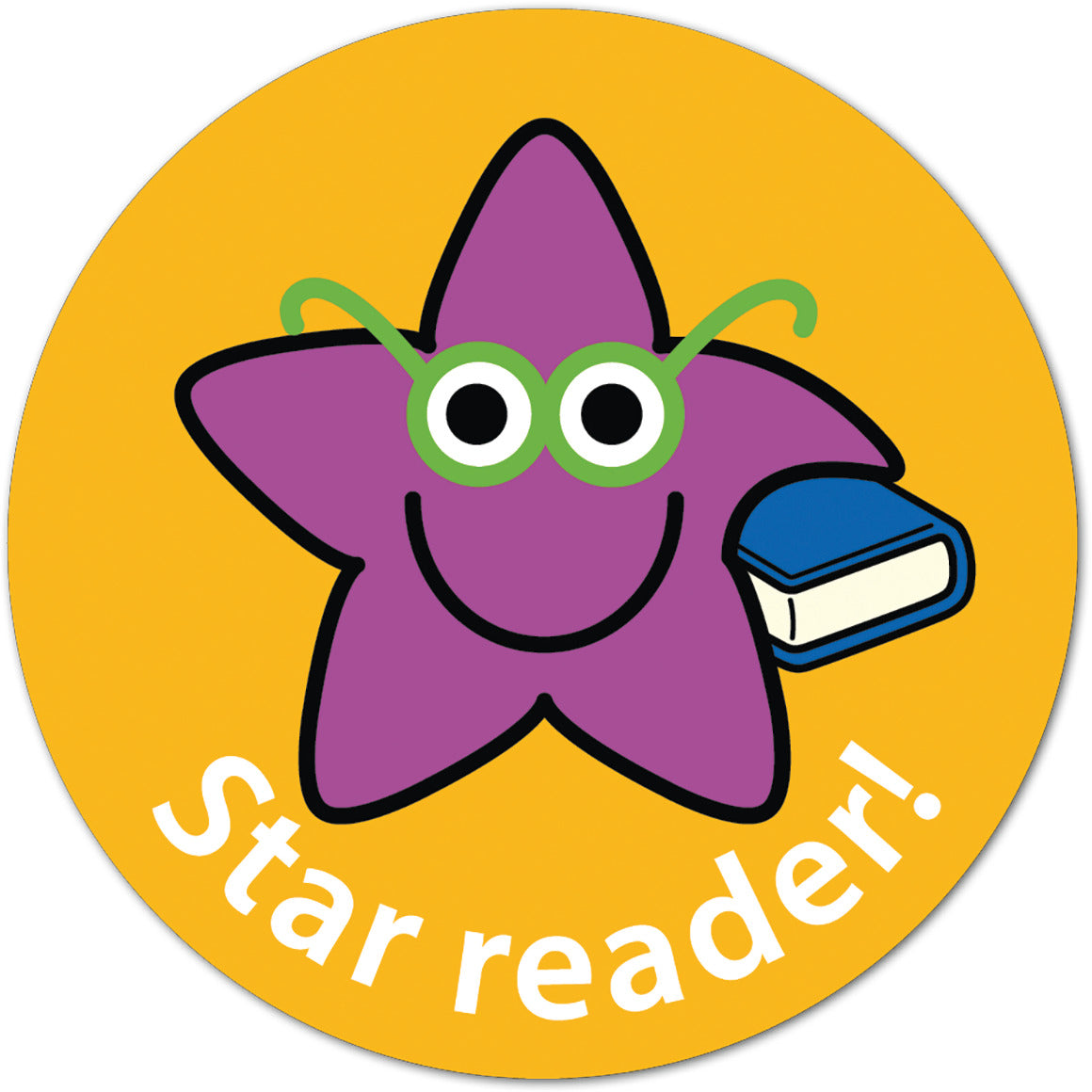 Star Reader Sticker