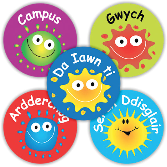 Welsh Praise Stickers