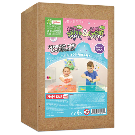 ECO Glitter Slime & Gelli Play Combo Pack