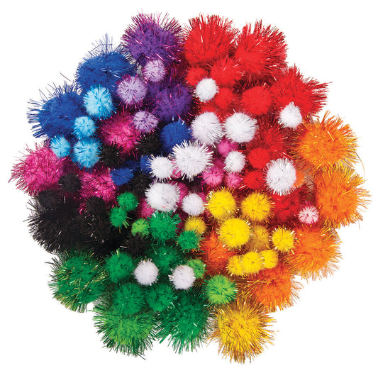 Glitter Pom-Poms