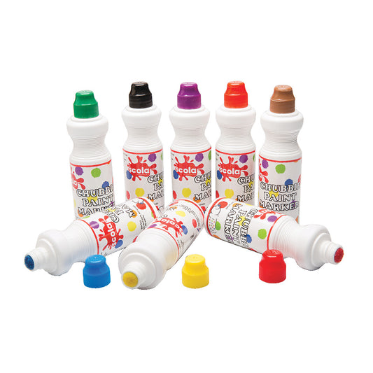 Scola Chubbie Bright Paint Markers