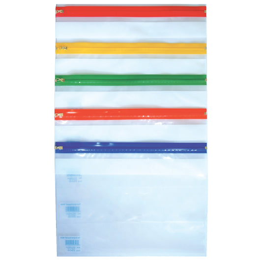 Colour Coded Zip Wallets