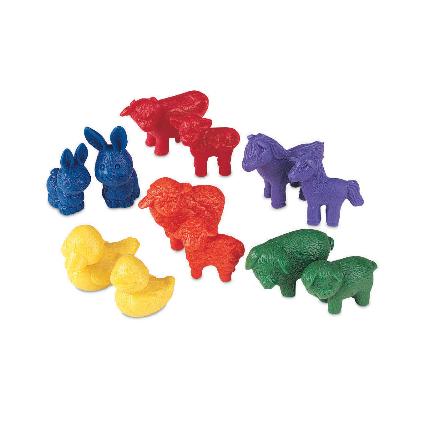 Learning Resources Friendly Farm Animals Counter Sets