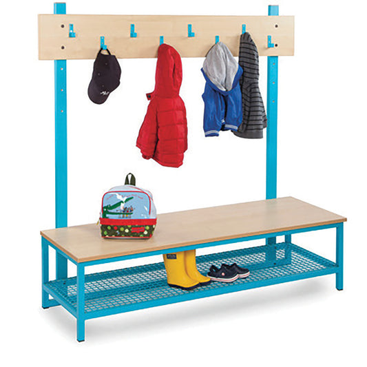 Monarch Education Boot Rack & 8 Hooks Cloakroom Unit