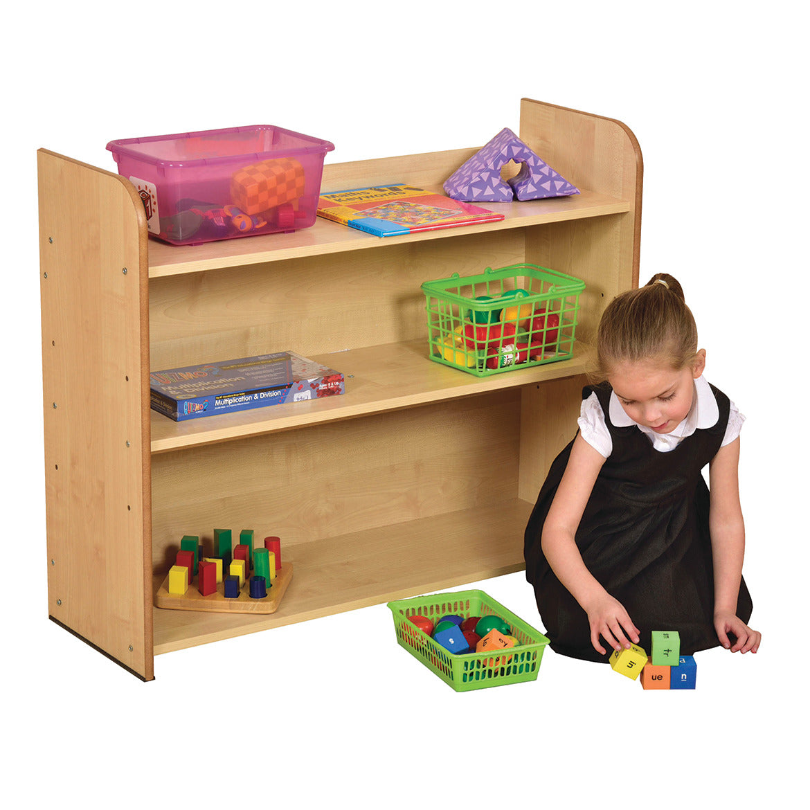 Profile Education Maple Effect Bookcase