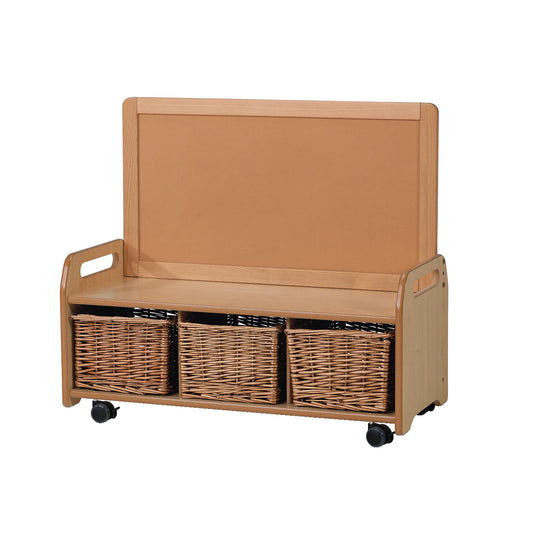 Millhouse™ Low Mobile Display Storage Unit