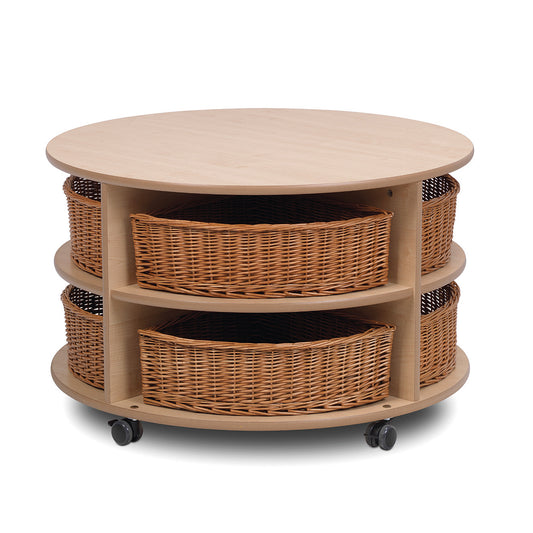 Millhouse™ Mobile Circular Low level Storage Unit