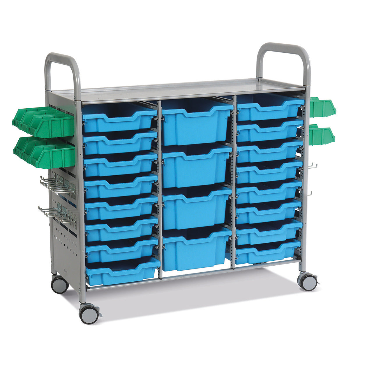 Gratnells Callero STEAM Activity Treble Column Trolley With Trays