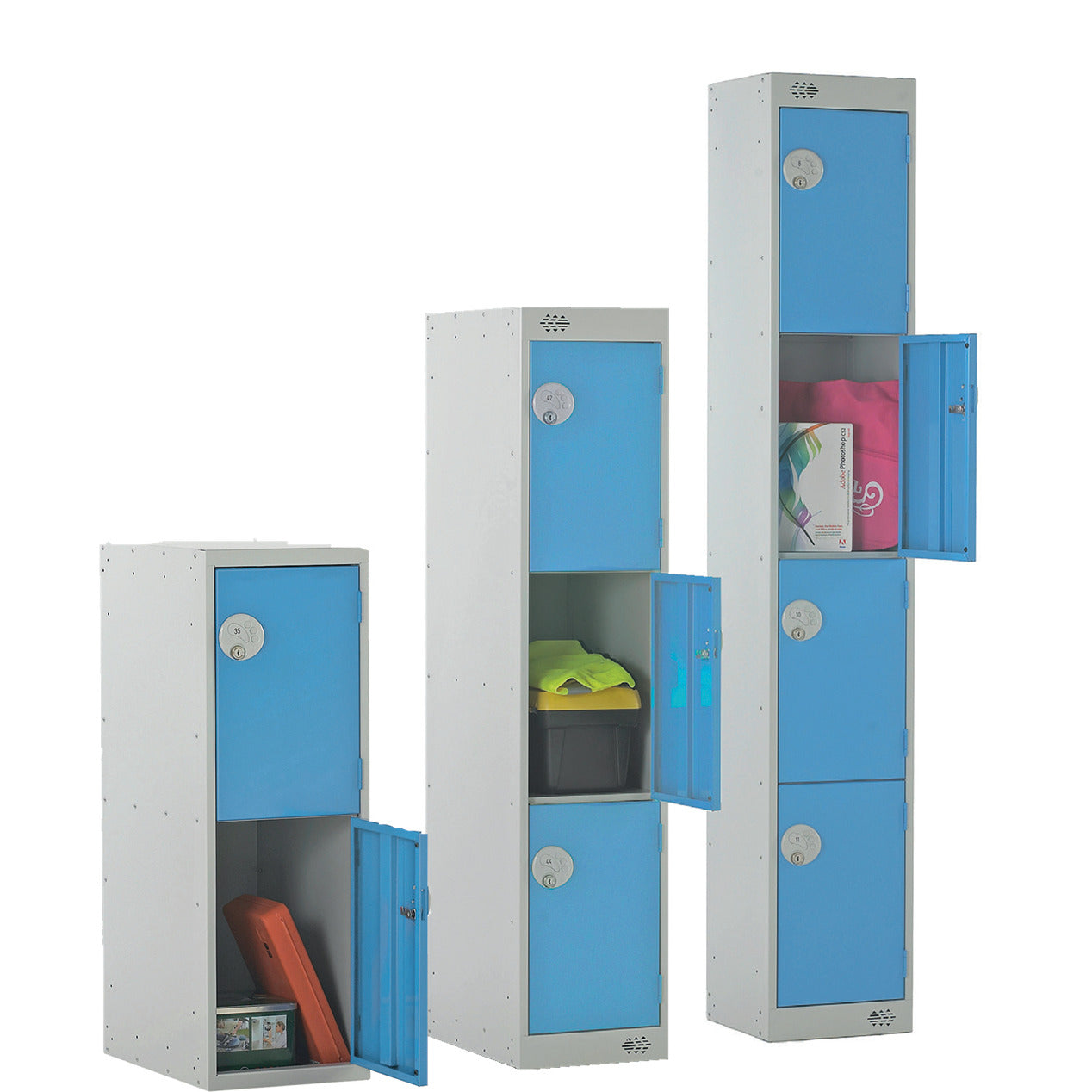 Smartbuy Full Height Four Compartment Locker