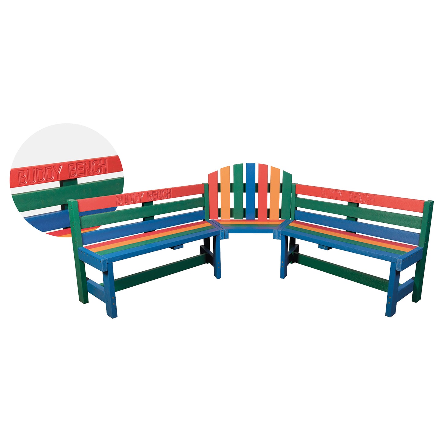 Junior Buddy Bench 5 Seater