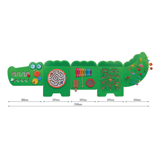 Crocodile Activity Wall Panel