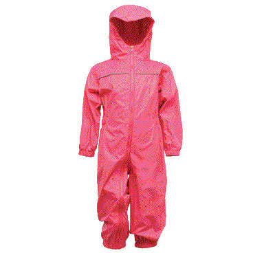 Child's Pink Waterproof Rain Suit