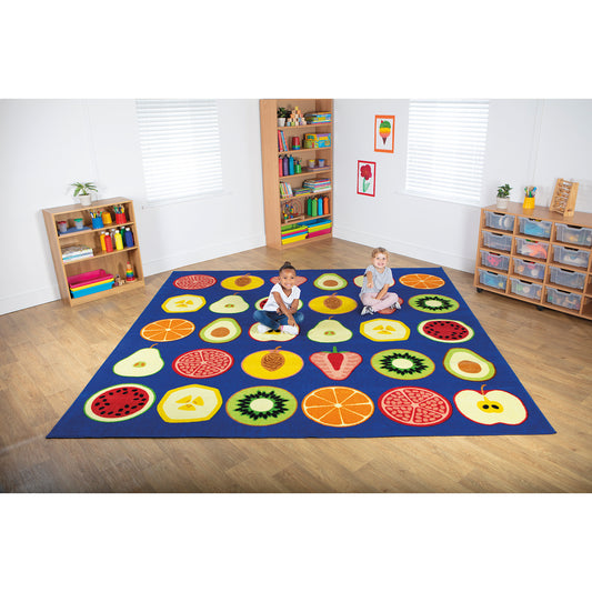 Large Fruit Placement Carpet