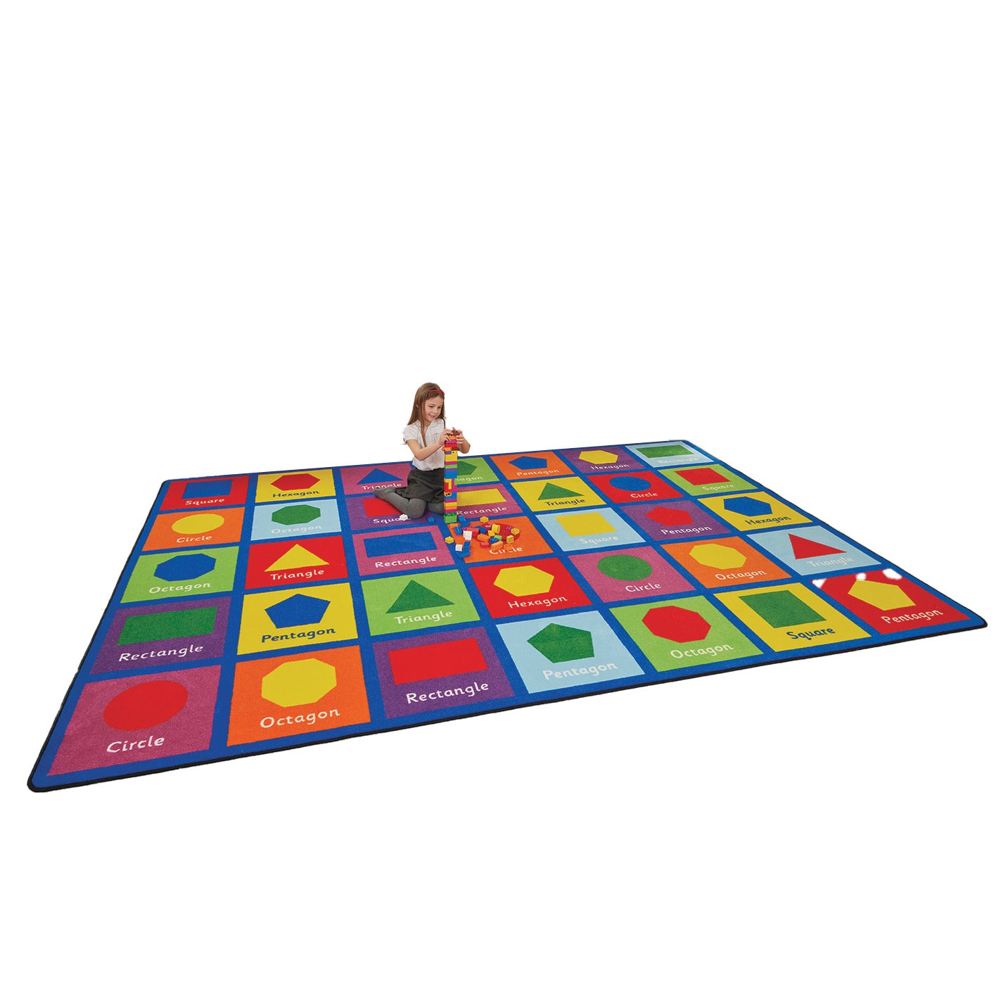 Shapes Learning Rug