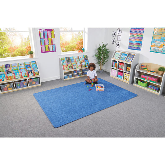 Rectangular Solid Colour Rug