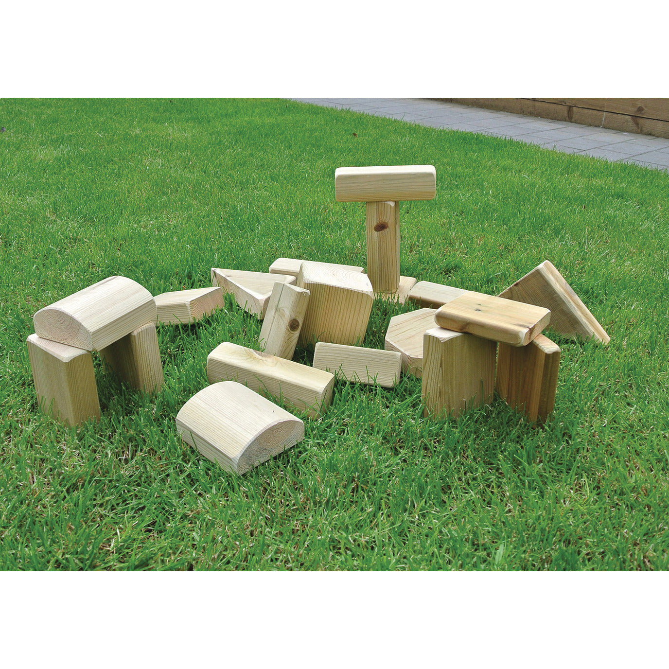 Red Monkey Play Blocks