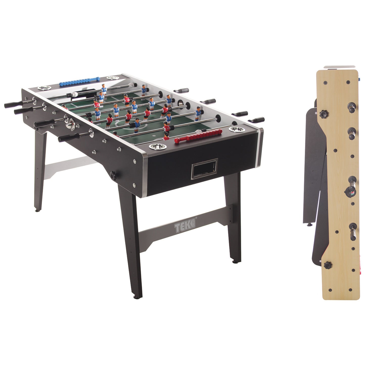 Tekscore Full Size Folding Leg Football Table