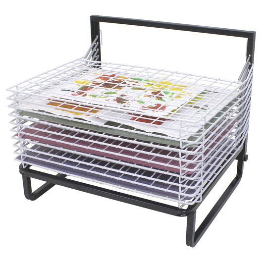 Spring-Loaded Floor Standing Drying Racks