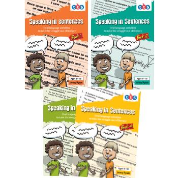 Speaking in Sentences Books, Book 3 (Years 5-8), Each